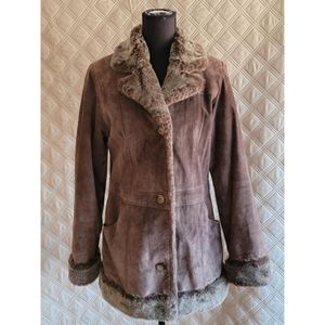George brown leather jacket